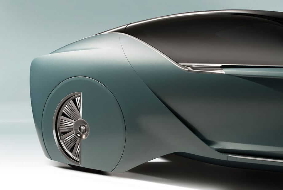 Zukunftsstudie Rollce Royce Vision Next 100- Dezente Lufteinlässe